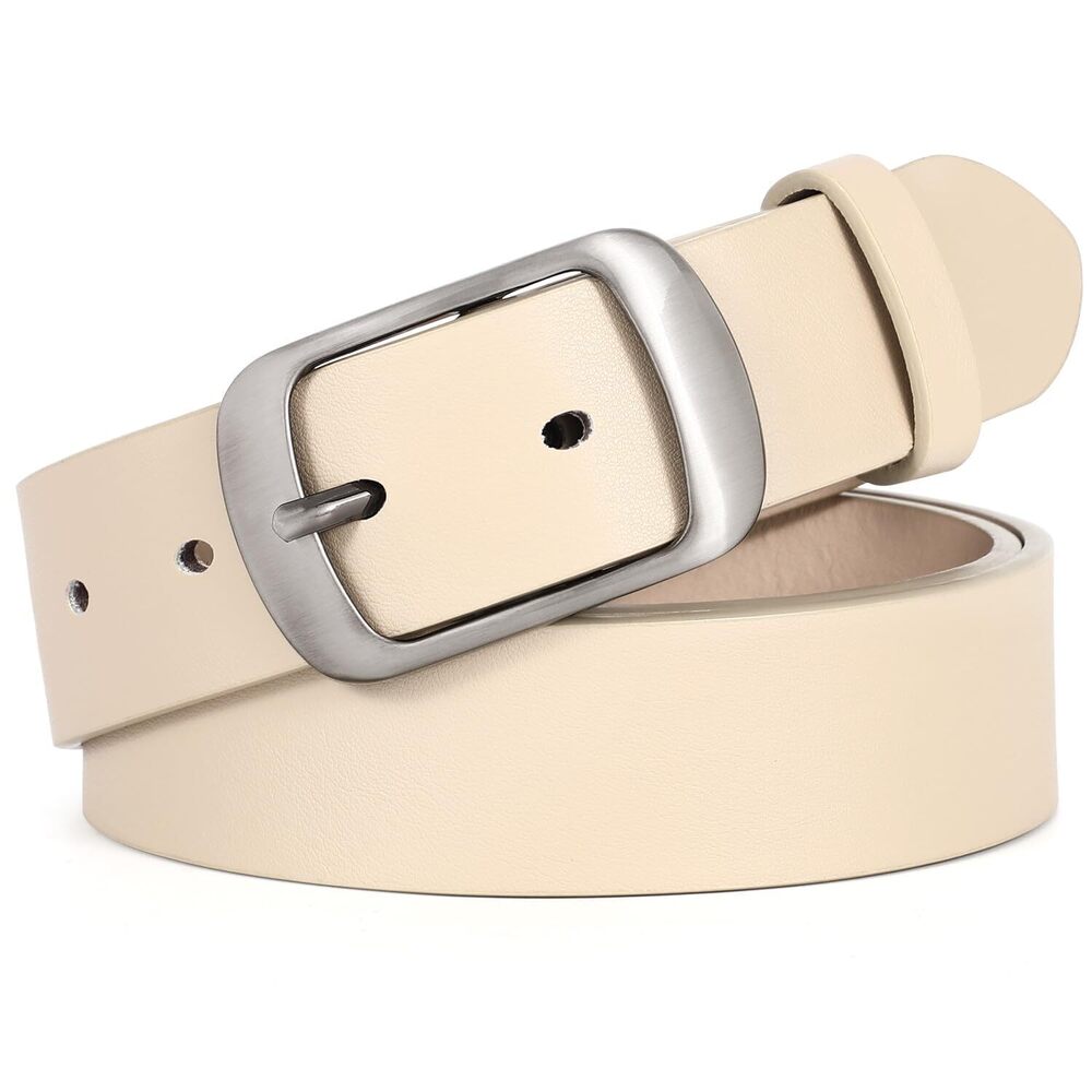 1124 Women Leather Belts For Jeans Pants Fashion Dress Belt